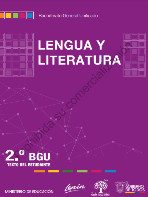Libro Texto de Lengua y Literatura 2 Segundo Bachillerato BGU