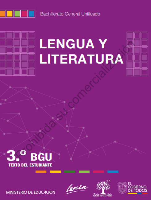 Libro Texto de Lengua y Literatura 3 Bachillerato BGU