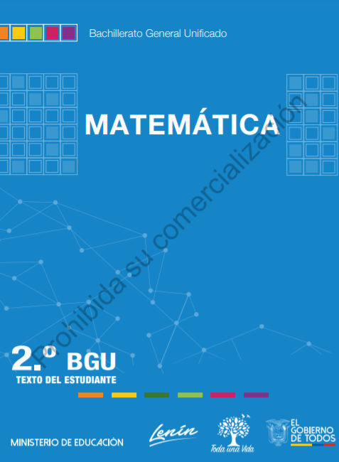 Libro Texto de Matematicas 2 Bachillerato BGU 