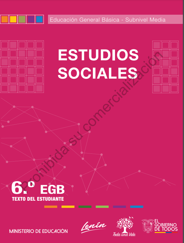 Libro de Texto de Estudios Sociales 6to Grado PDF