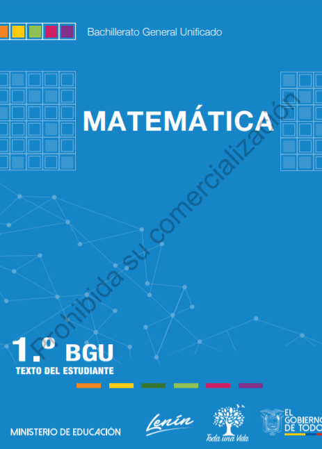 Libro de Texto de Matematicas 1 BGU