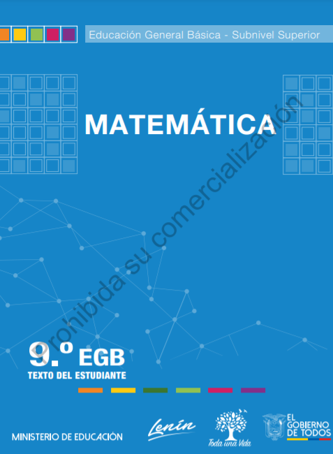 Libro de Texto de Matematicas 9
