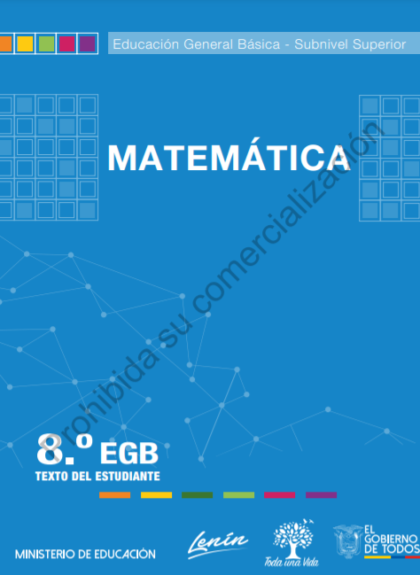 Libro de Texto de Matematicas Octavo 8vo